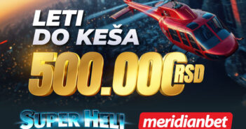 UKRCAJ SE NA LET DO NAGRADNOG FONDA VREDNOG 500.000 DINARA!