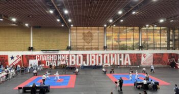 Svečano otvaranje 10. Sportske olimpijade školske omladine Vojvodine održano je juče u Velikoj dvorani SPENS-a.